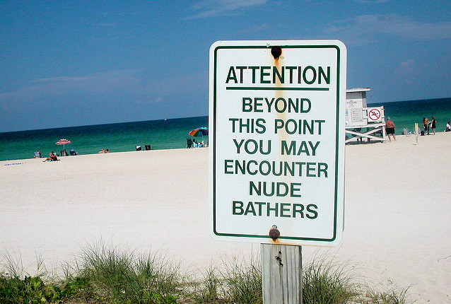 Naked girls only sign 5 Places Where You Can Be Legally Topless In The U S Oyster Com