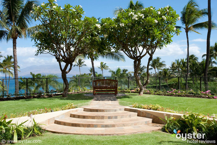 Plumeria Point at the Four Seasons Maui is an ideal place for a small ceremony (up to 30 guests).