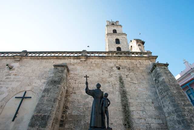 Basilica Menor de San Francisco de Asis in Old Havana