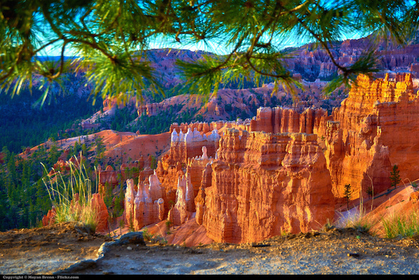 Nascer do sol sobre Bryce Canyon (Foto cedida por Moyan Brenn )