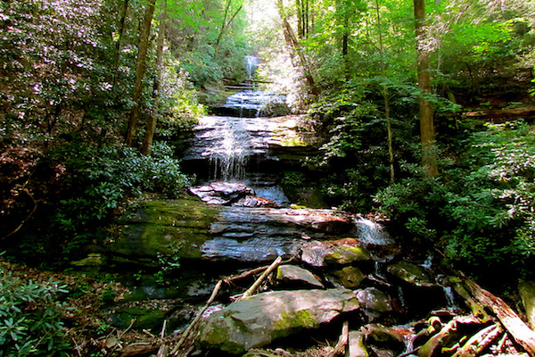 Upper Desoto Falls im Chattahoochee National Forest (Foto mit freundlicher Genehmigung von Jeff Gunn )