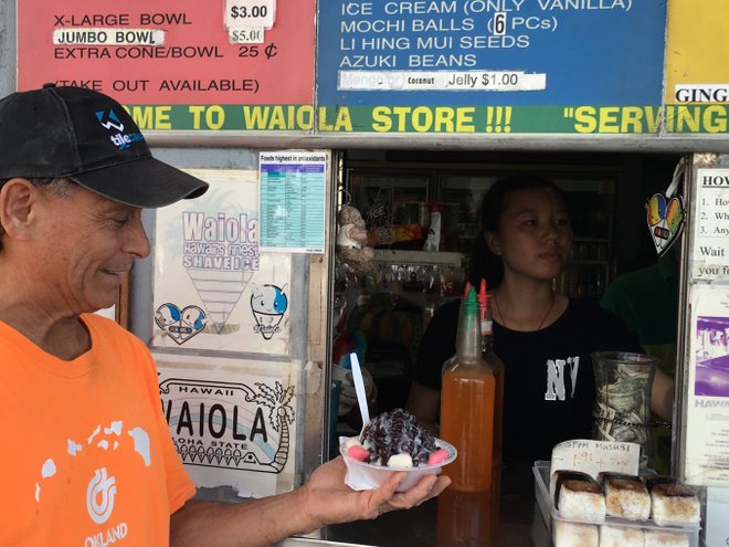 Waiola Shave Ice à Honolulu; Crédit: Nalea J. Ko