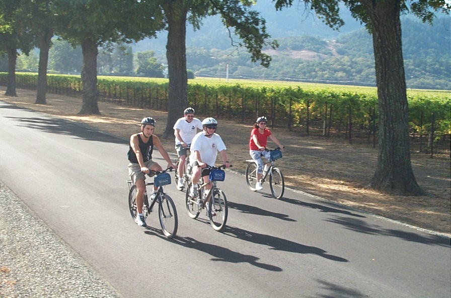 Fotokredit: Sonoma auf einem Fahrrad