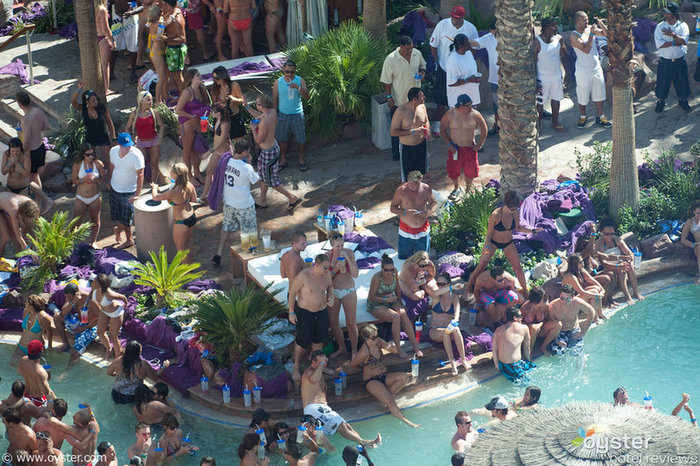 Fiesta de la piscina de rehabilitación en el Hard Rock Hotel & Casino Las Vegas