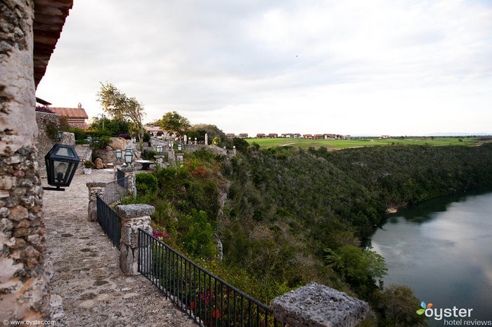 Altos de Chavon overlooks the steep cliffs above the Chavon River, known for its snook.