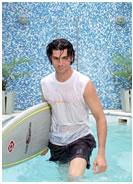Foto della piscina ritagliata dal sito web di Aqua Hotel