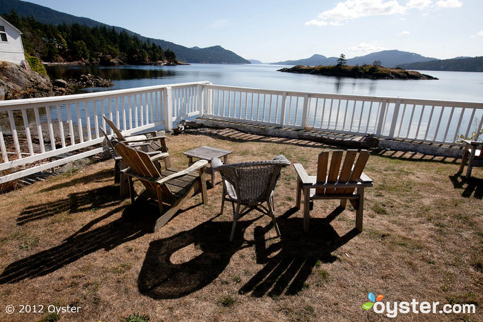 Les vues à couper le souffle de l'Outlook Inn fournira une toile de fond magnifique pour les photos de mariage.