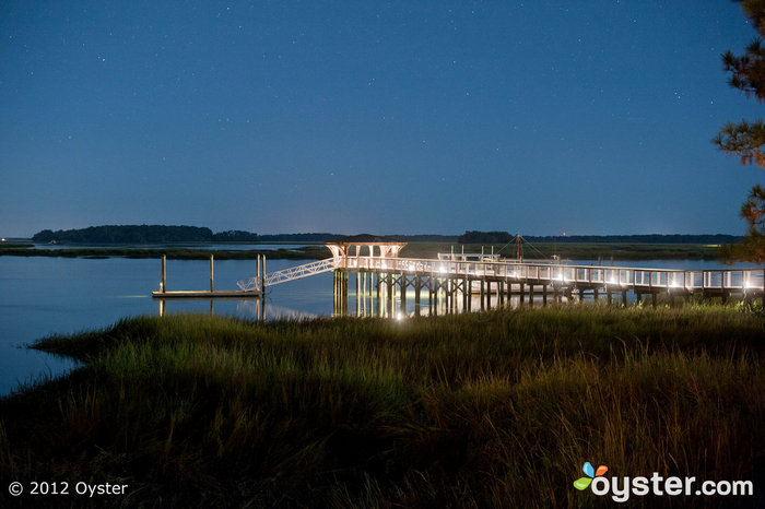 You'll be bewitched under this Southern starry sky. The dock is also a great spot for a photo op.