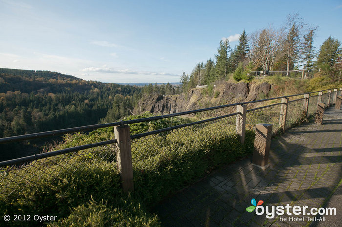 Exploring the grounds is one of the best parts of a romantic stay at the hotel.