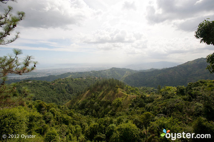 The views -- of the sea, rainforest, and city below -- are stunning throughout the property.
