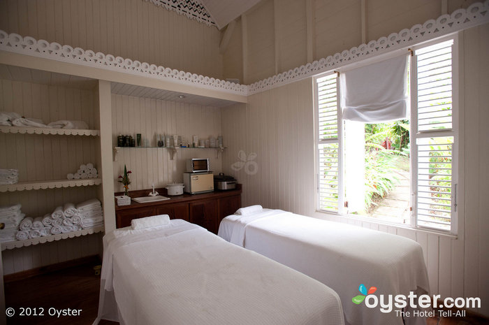 Couples will enjoy a side-by-side massage in the expansive spa if they book a honeymoon package.