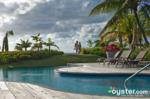 With three pools at the resort, couples will have plenty of places to slip away to during their stay.