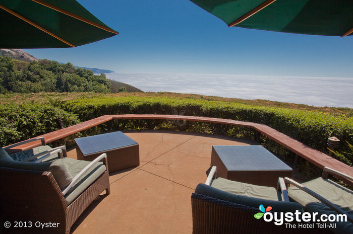 Stunning views of Big Sur's cliffs can be seen throughout the property.