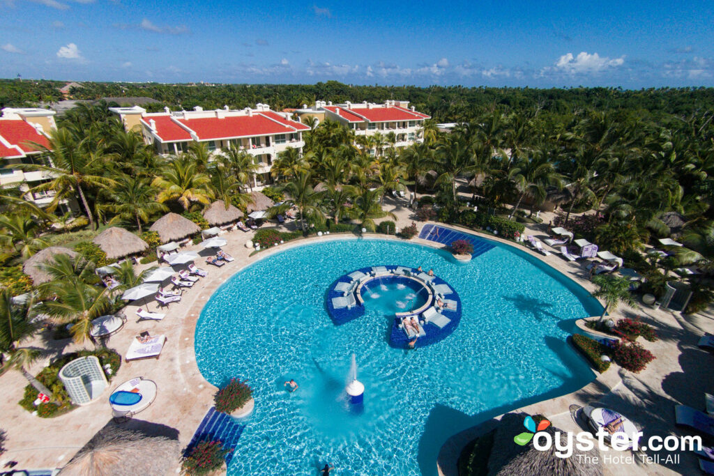 Vue aérienne de la réserve à Paradisus Punta Cana / Oyster