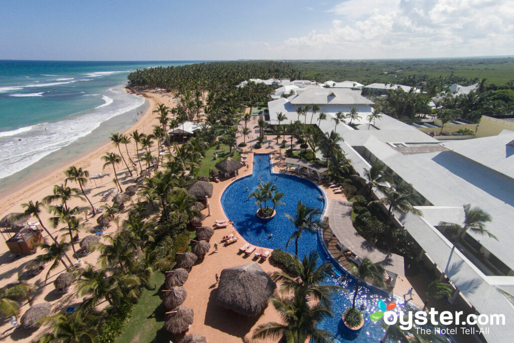 Vue aérienne de l' excellence Punta Cana / Huître