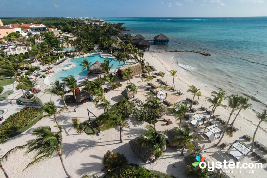 Veduta aerea del Santuario di Cap Cana / Oyster