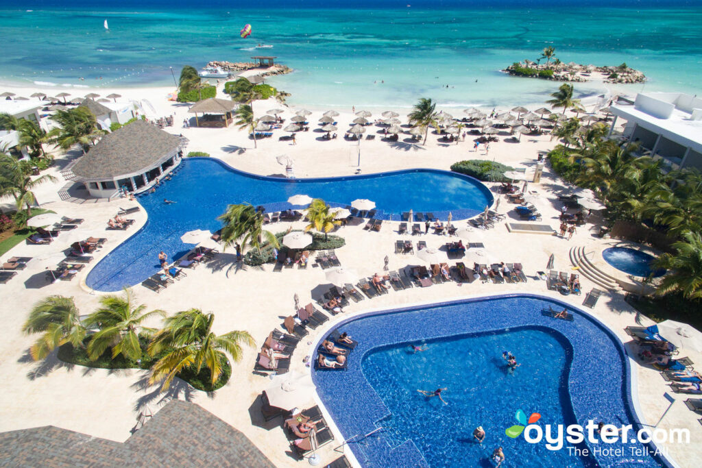 Aerial View of Royalton White Sands Resort/Oyster