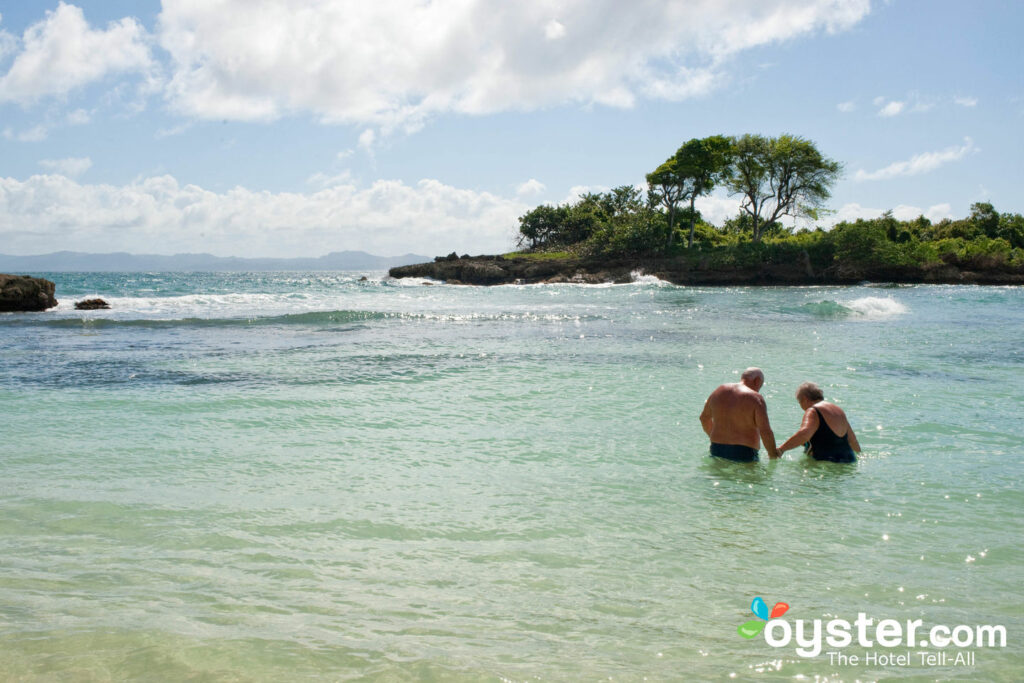 Plage au luxe Bahia Principe Cayo Levantado, Samana / Huître