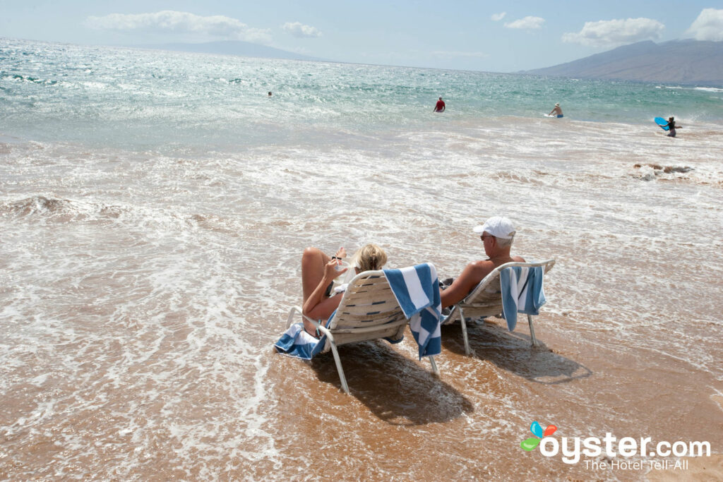 Praia no Grand Wailea Resort Hotel e Spa