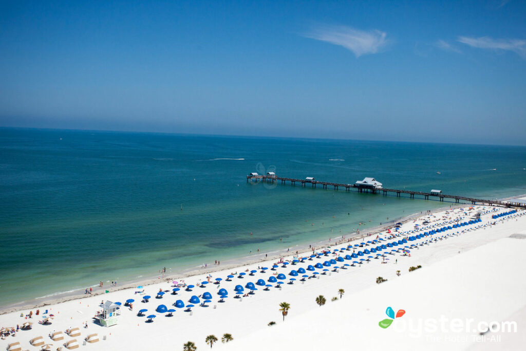 Praia no Hyatt Regency Clearwater Beach Resort & Spa