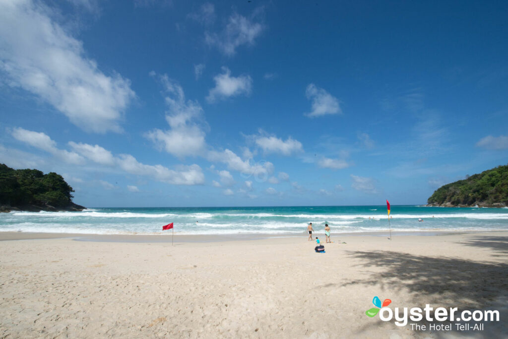 One of Phuket's stunning beaches at Le Meridien Phuket Beach Resort.