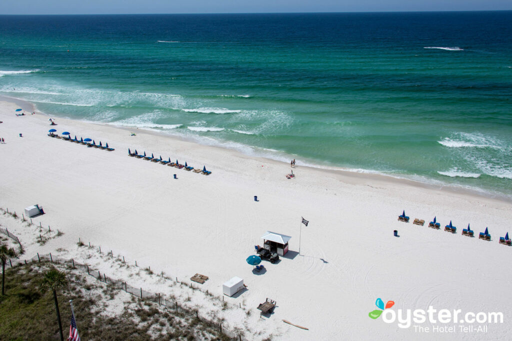 Panama City Beach parece bastante tranquilo para nós.