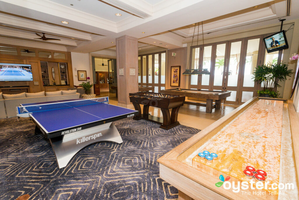 Game Room at the Four Seasons Resort Maui at Wailea