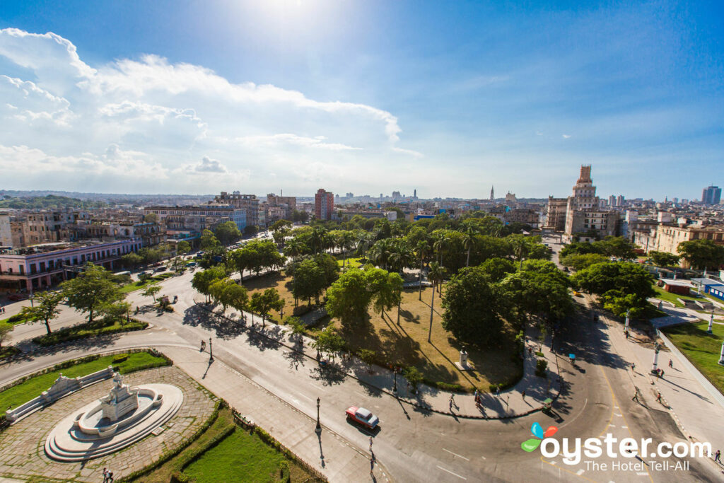 Vista de Havana do Hotel Saratoga