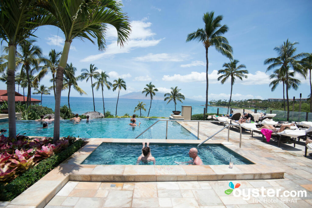 Le bain à remous au Four Seasons Maui