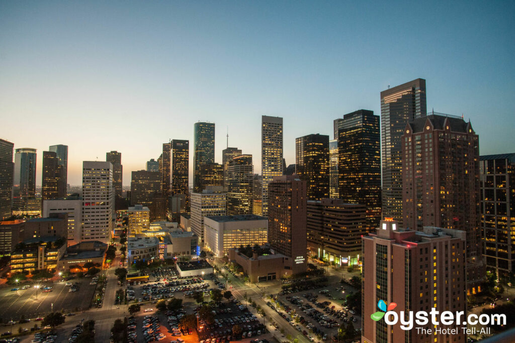 Terraza del horizonte en el Hilton Americas - Houston