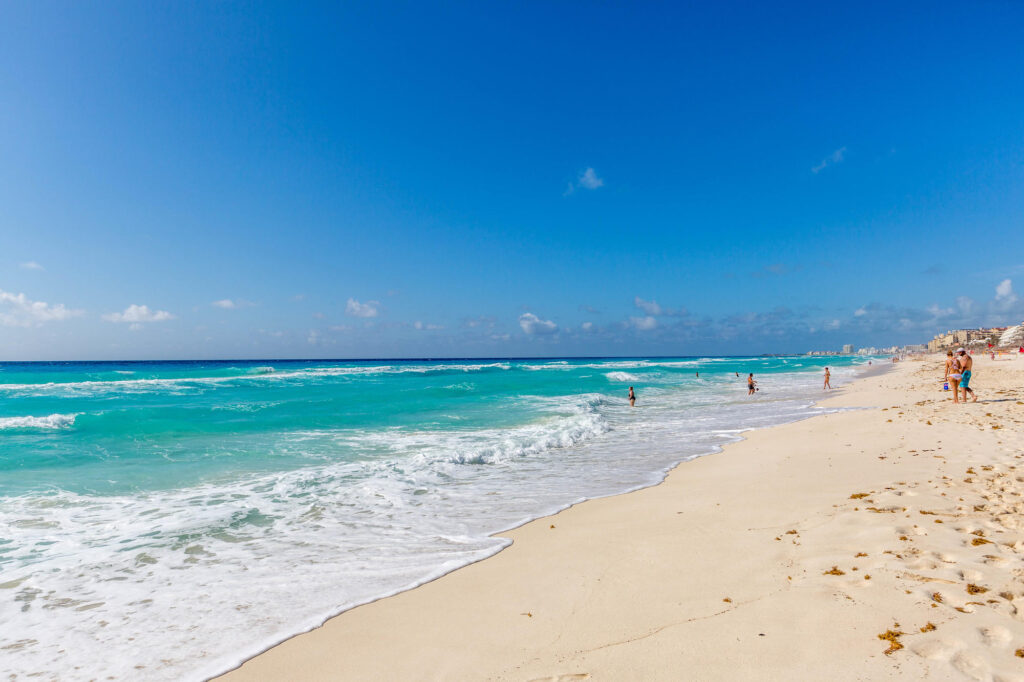 Beach at the Paradisus Cancun