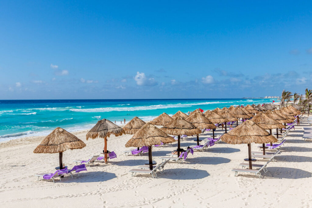 Beach at the Paradisus Cancun