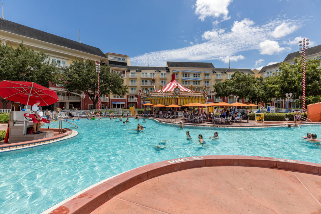 The Luna Park Pool at the Disney's BoardWalk Inn