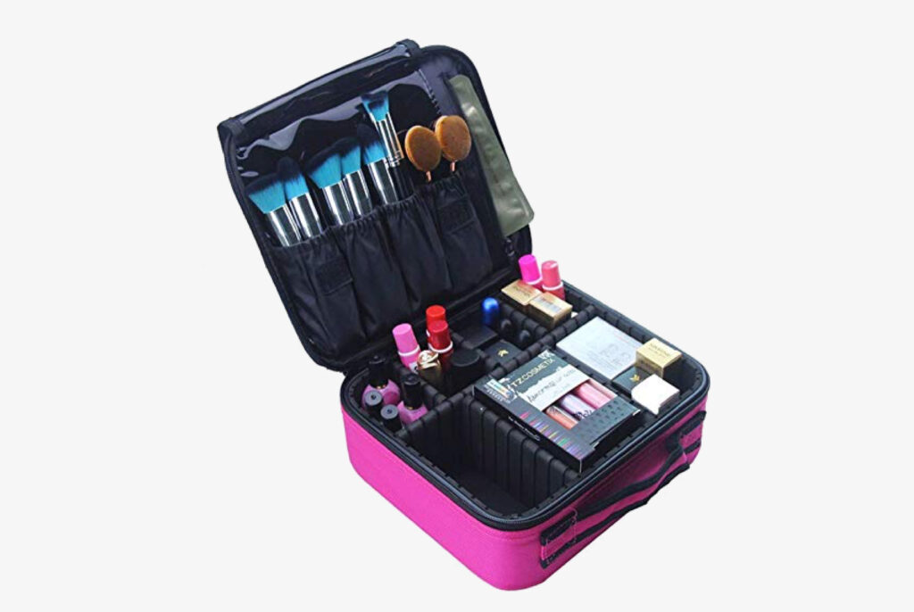 Travel makeup case