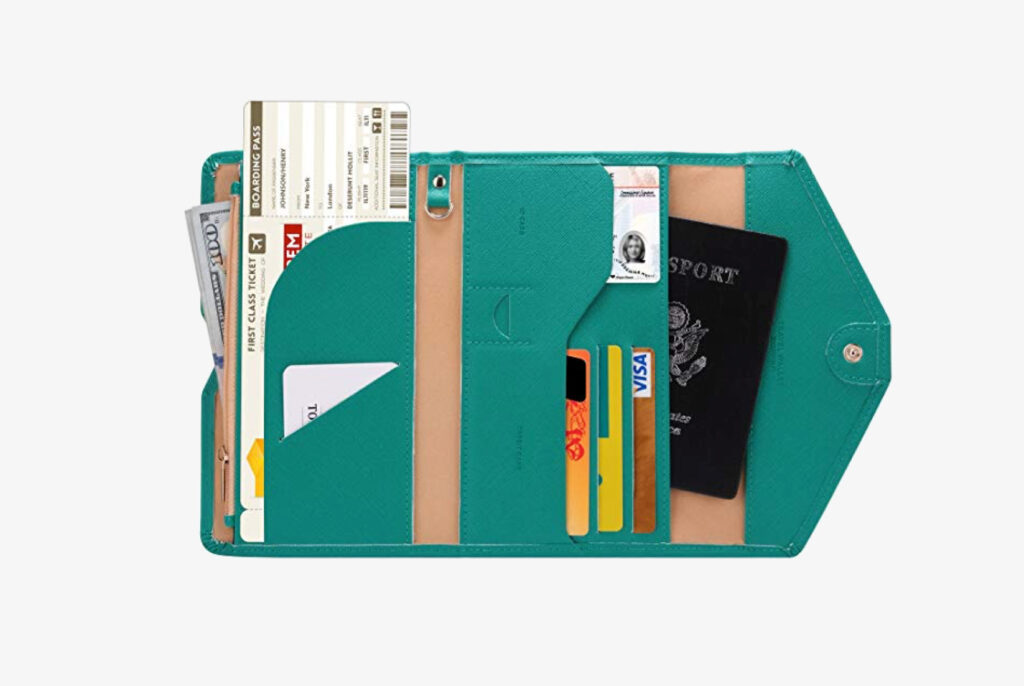 multipurpose passport wallet