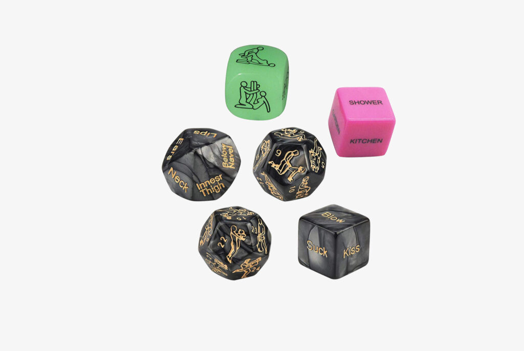 Funty Romantic Role Playing Dice