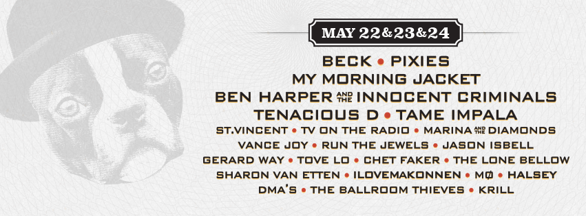 Boston Lineing 2015 Lineup Poster (Crédito da foto: facebook.com/bostoncalling)