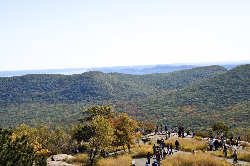 Vista del Bear Mountain State Park; Credito fotografico: Flickr.com/pabo76