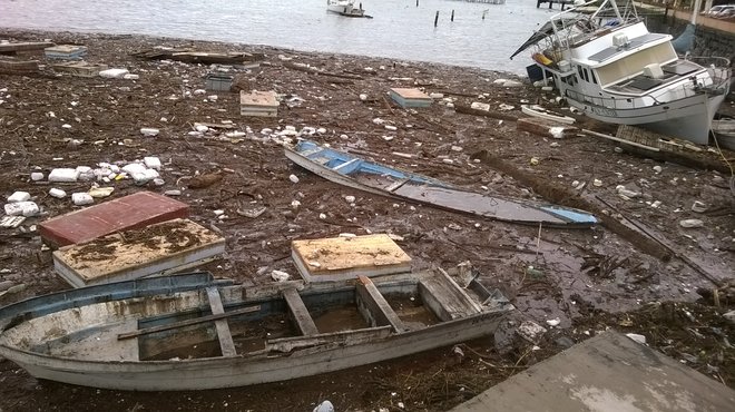 Dommages après l'ouragan Odile