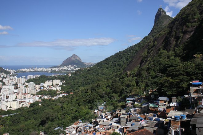 Vista parcial da comunidade. Crédit photo: Rio + Social , Flickr Creative Commons