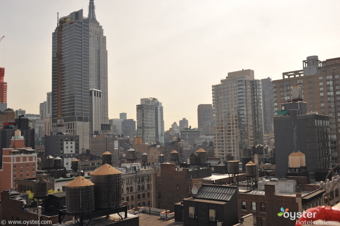 View from the rooftop bar at Fashion 26, scheduled to open in May