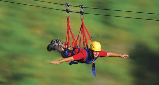 Foto mit freundlicher Genehmigung von Zipline Tours PR .