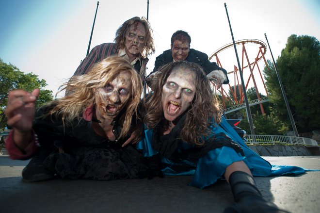 Zombies at Fright Fest (Foto cortesía de Fright Fest Six Flags)