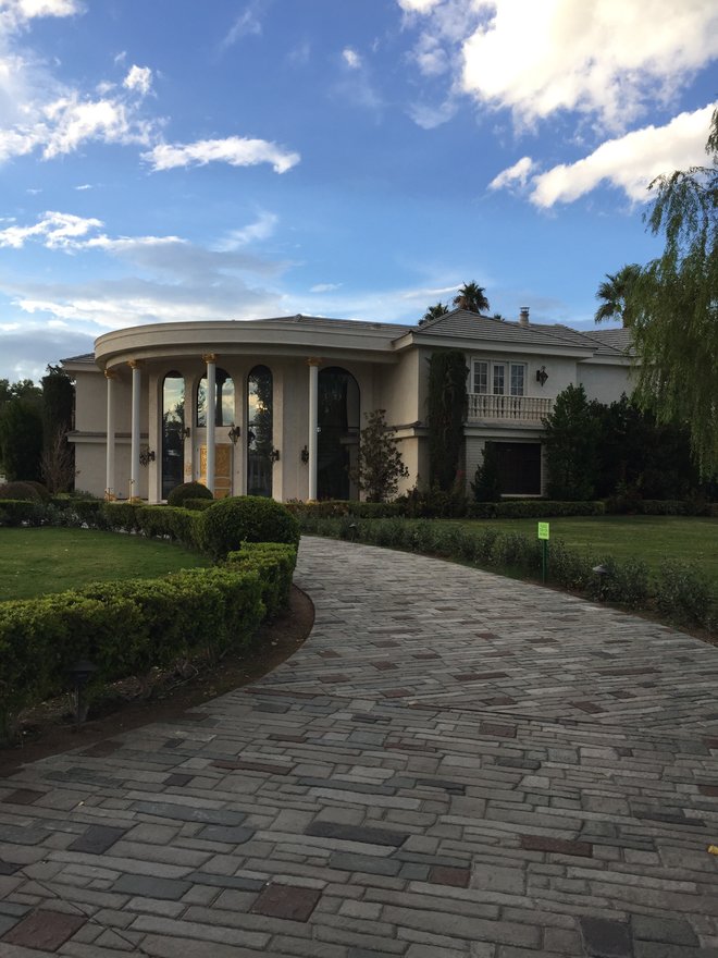 La casa de Wayne Newton; foto cortesía de Alex Creange