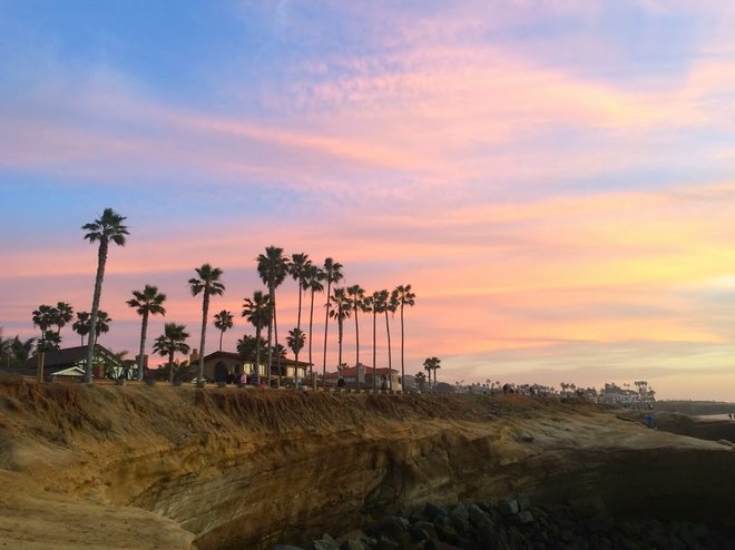 Parque Natural Sunset Cliffs en San Diego