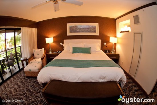 The Standard Room at the Koa Kea Resort Hotel at Poipu Beach