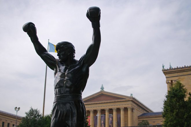 Philadephia's 'Rocky Statue' by In Sappho We Trust via Flickr