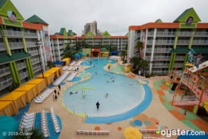 Water park at Nickelodeon Suites Resort