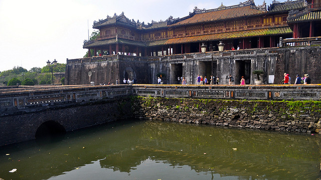 Portão da cidadela, cidade imperial. Foto cedida por Flickr / David McKelvey