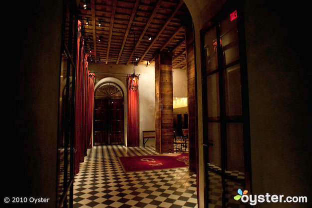 The lobby at the Gramercy Park Hotel